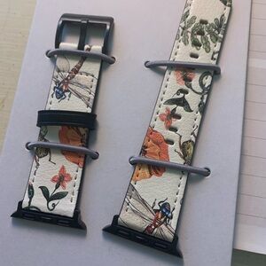 Stringberry Apple Floral Patterned Watch Band
